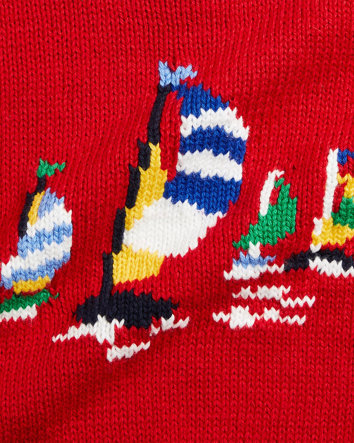 Ralph Lauren Sailboat Cotton Sweater
