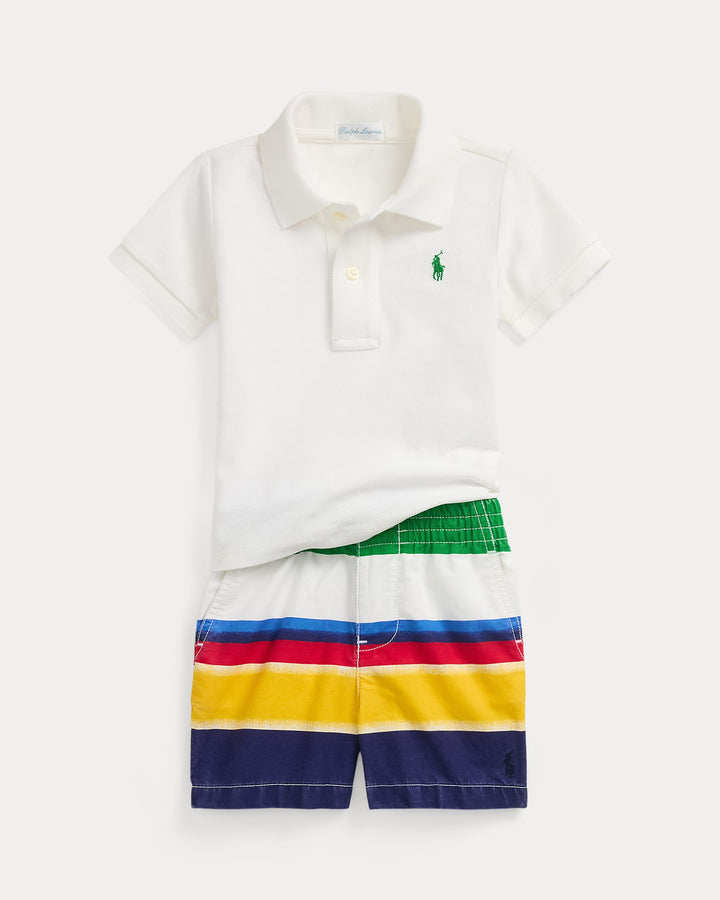 Ralph Lauren Polo Shirt & Polo Prepster Short Set