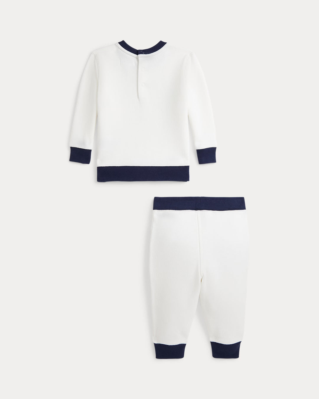 Ralph Lauren Logo Fleece Sweatshirt & Jogger Pant Set