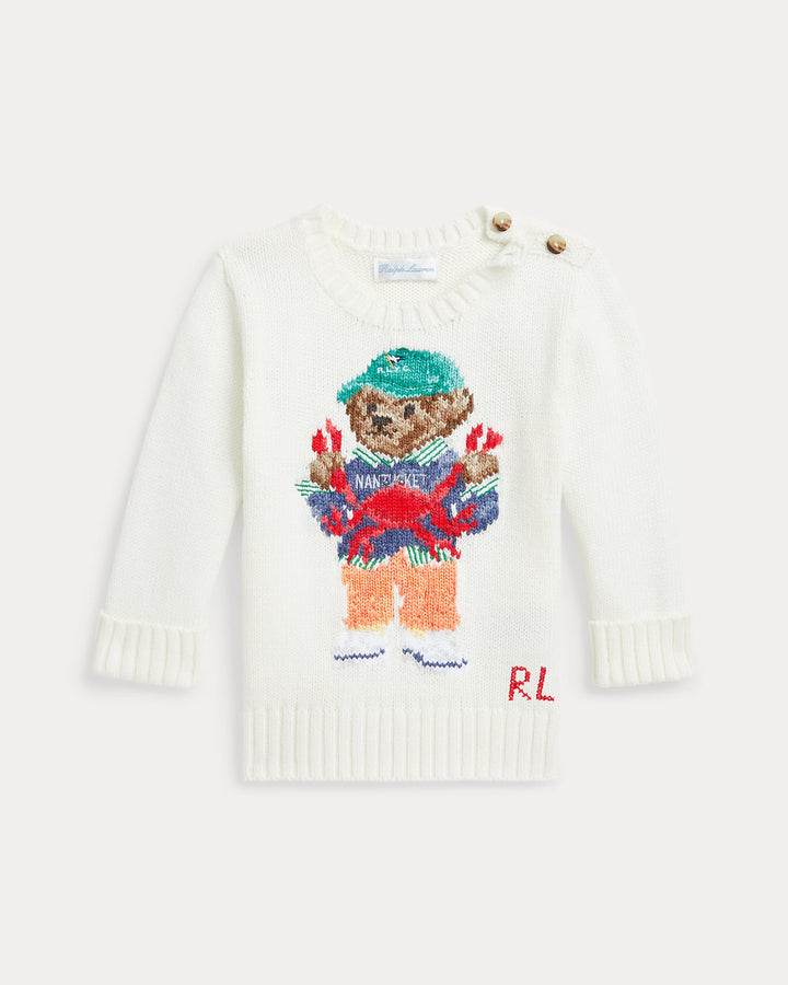 Ralph Lauren Polo Bear Cotton Sweater