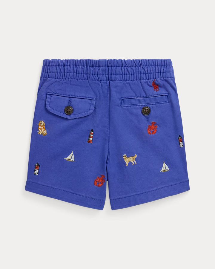 Ralph Lauren Polo Prepster Embroidered Chino Short