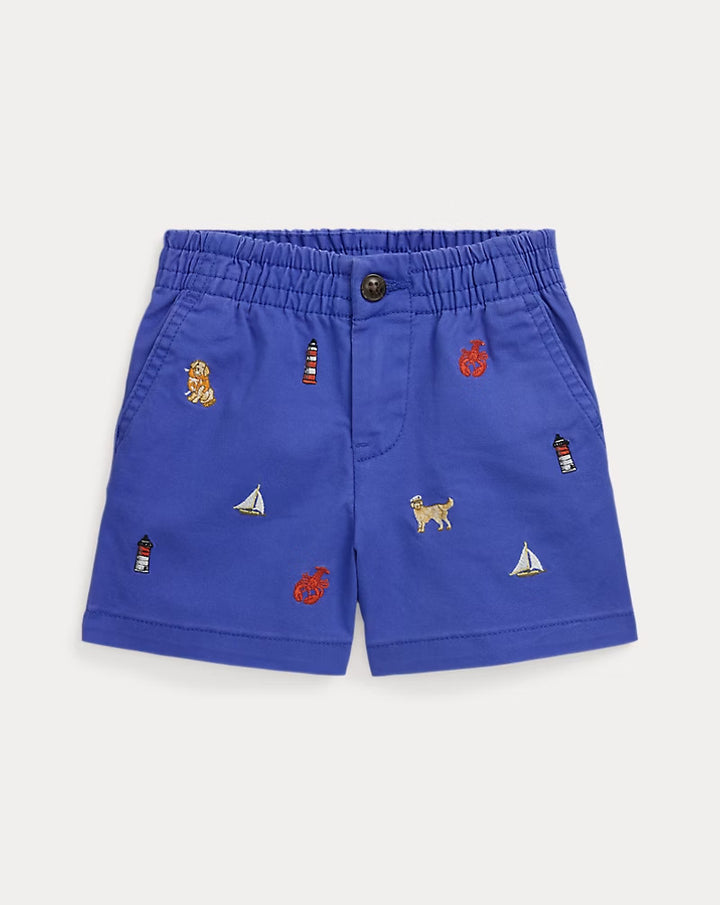 Ralph Lauren Polo Prepster Embroidered Chino Short