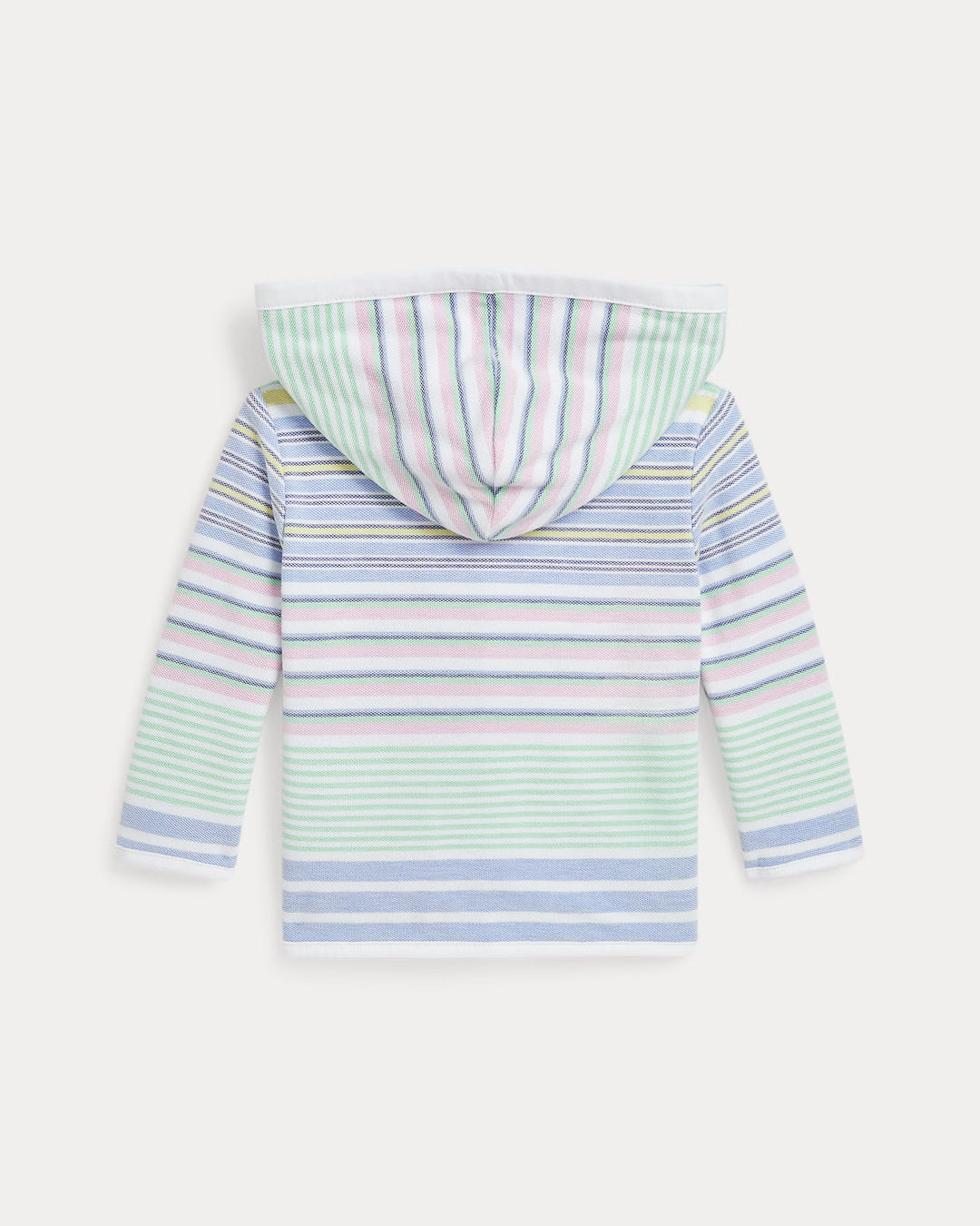 Ralph Lauren Striped Oxford Mesh Hooded Jacket