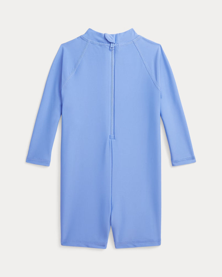 Ralph Lauren Dog-Print Rash Guard Shortall