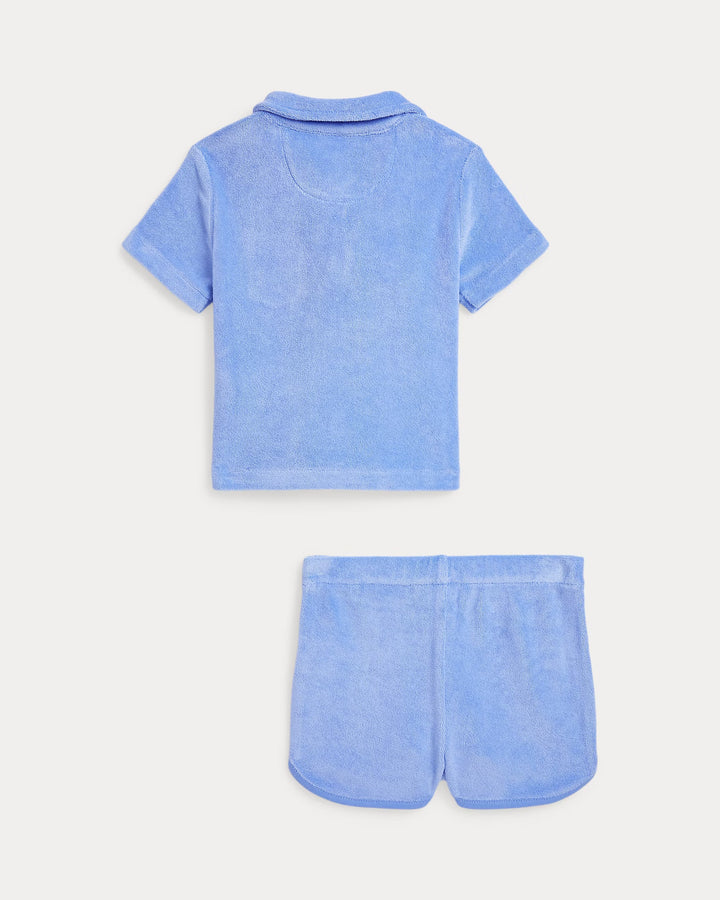 Ralph Lauren Terry Polo Shirt & Short Set