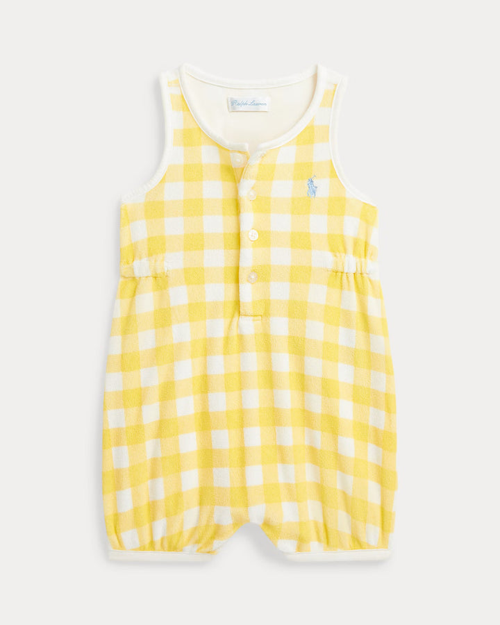 Ralph Lauren Gingham Terry Shortall