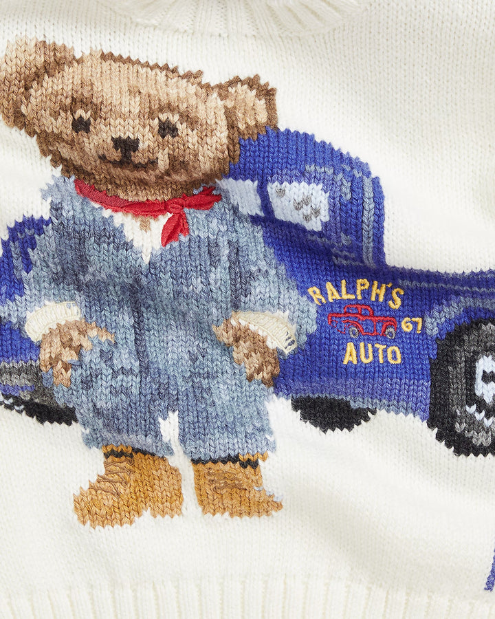 Ralph Lauren Polo Bear Cotton Sweater