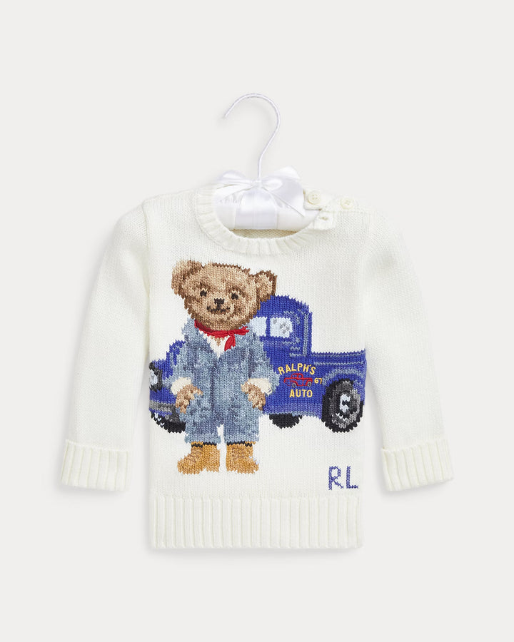 Ralph Lauren Polo Bear Cotton Sweater