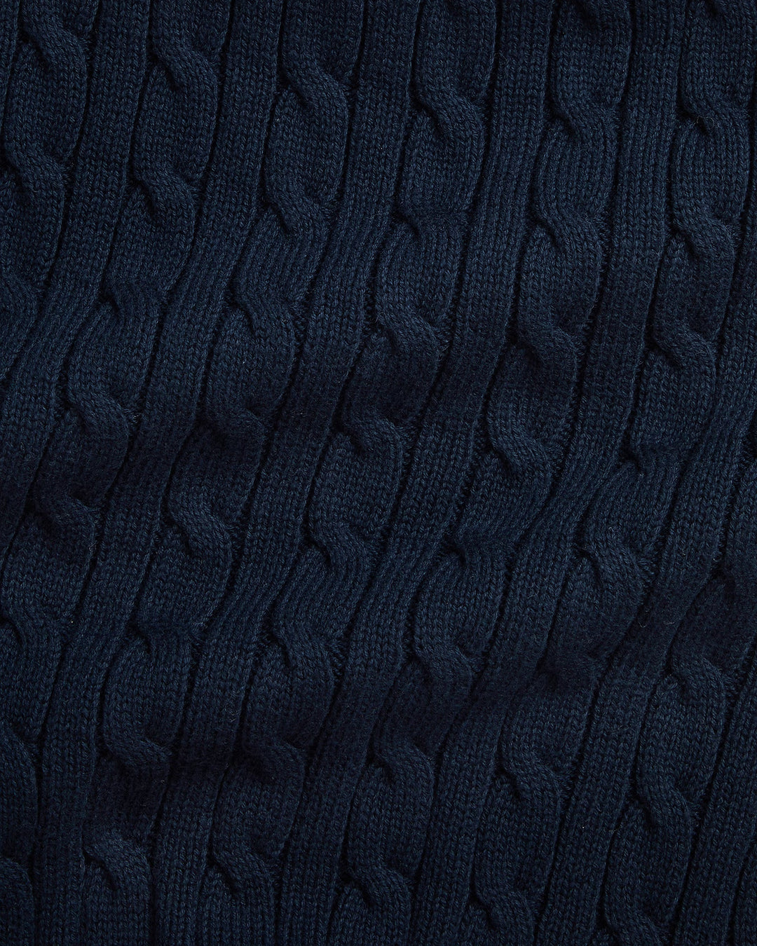 Ralph Lauren Cable-Knit Cotton Baby Blanket