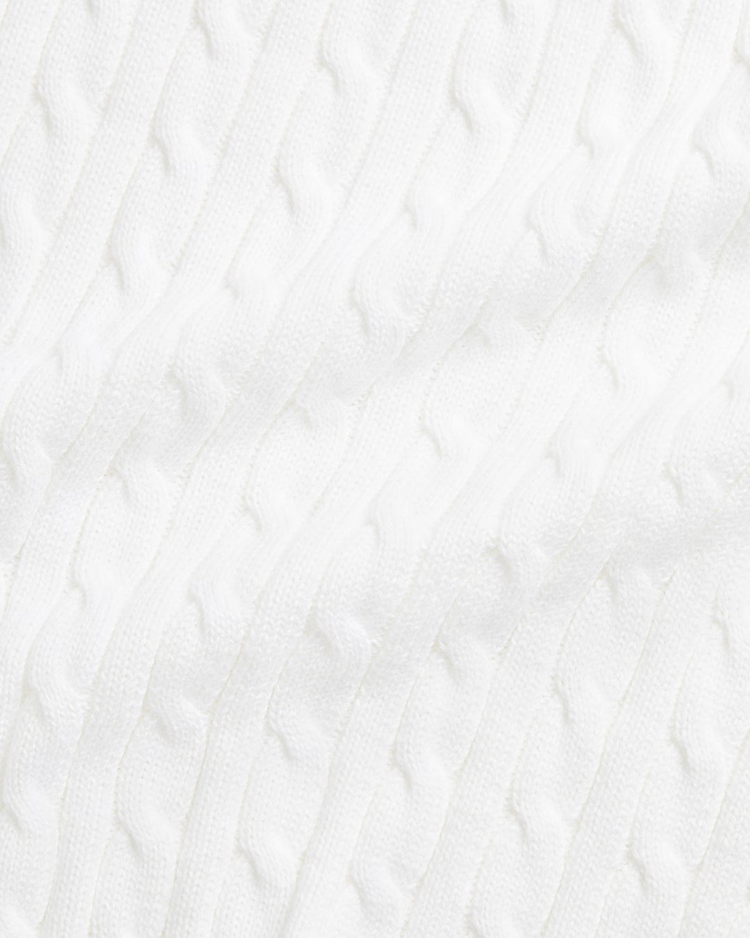 Ralph Lauren Cable-Knit Cotton Baby Blanket