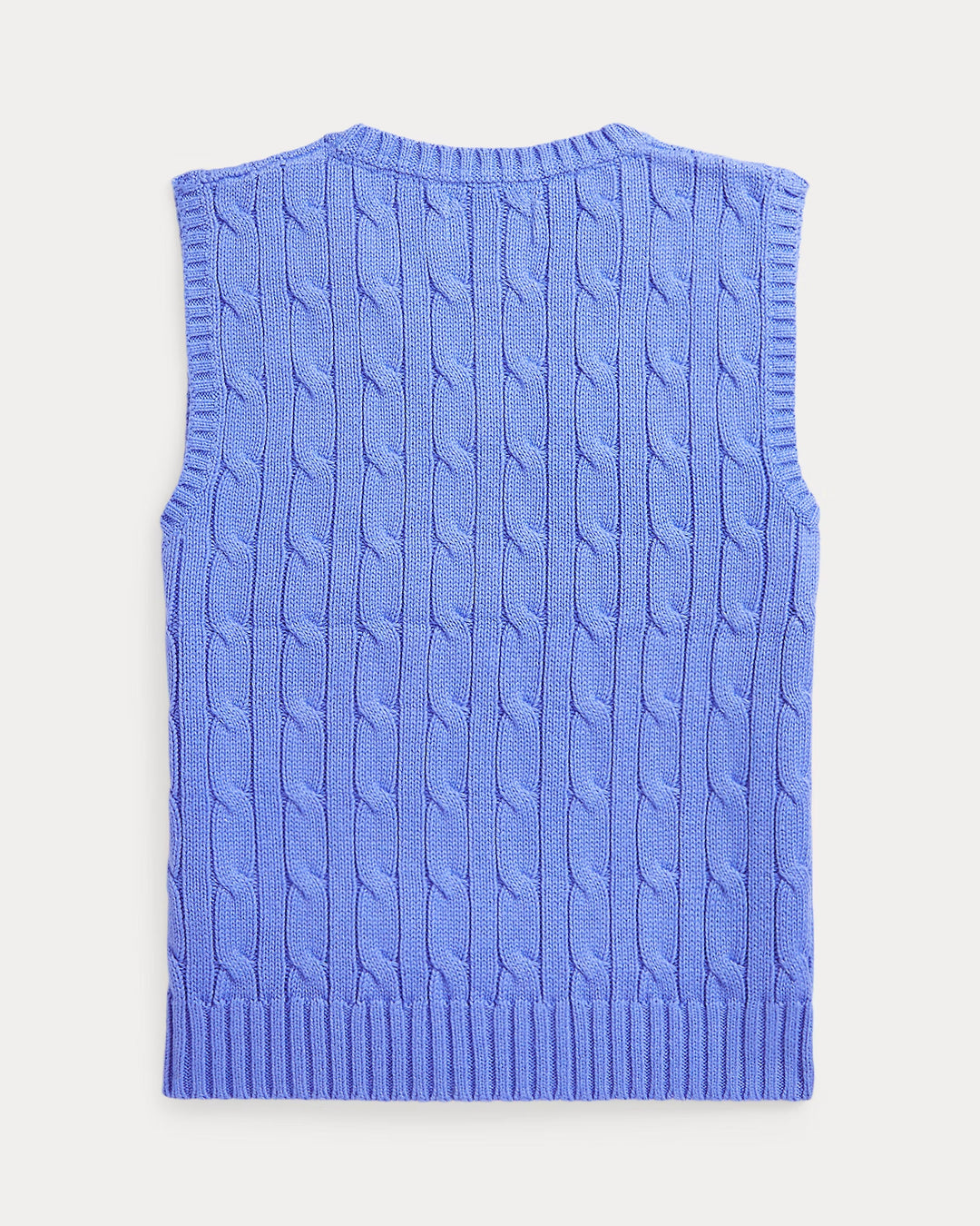 Ralph Lauren Cable-Knit Cotton Sweater Vest