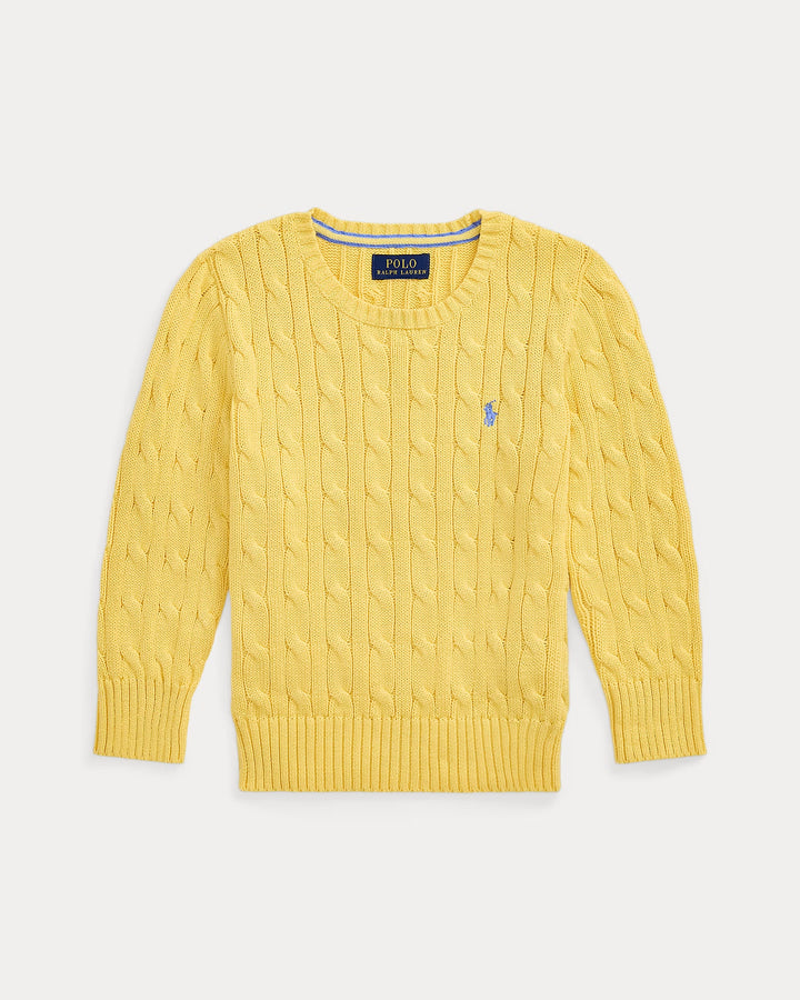 Ralph Lauren Cable-Knit Cotton Sweater