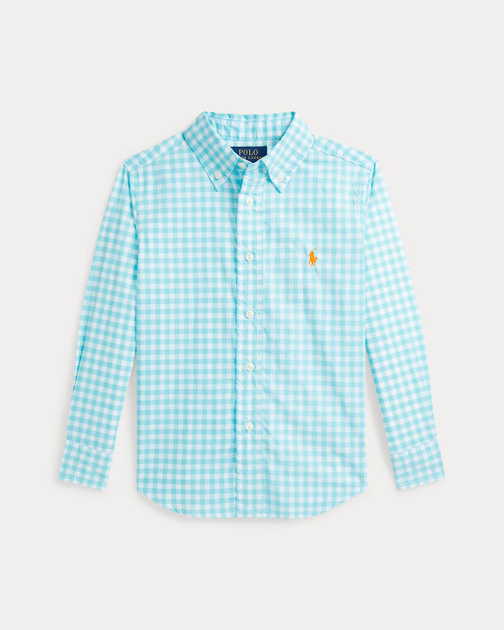 Ralph Lauren Gingham Cotton Poplin Shirt