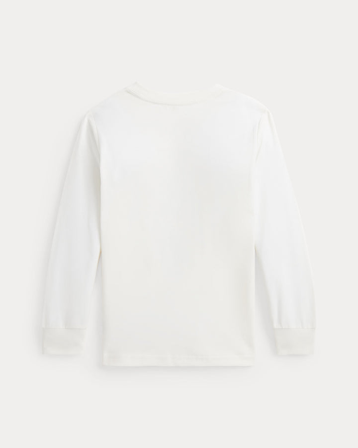 Ralph Lauren Polo Bear Cotton Long-Sleeve Tee