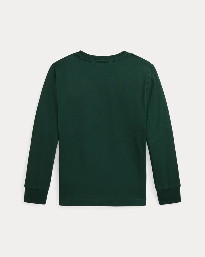 Ralph Lauren Polo Bear Cotton Long-Sleeve Tee