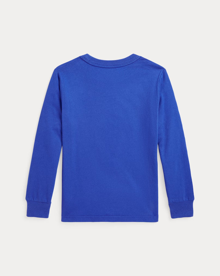 Ralph Lauren Polo Bear Cotton Jersey Long-Sleeve Tee