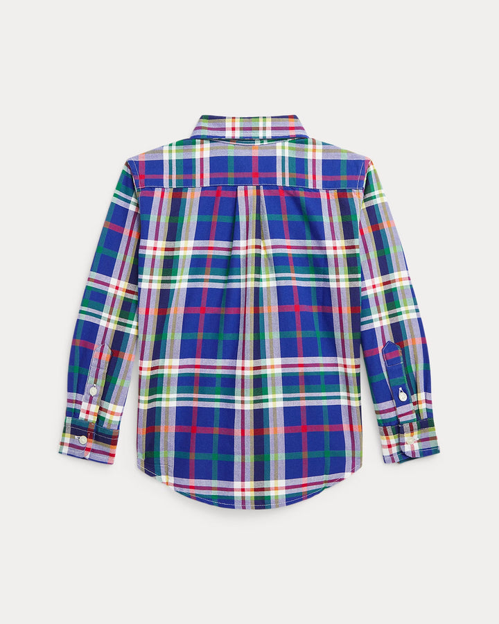 Ralph Lauren Plaid Cotton Oxford Shirt