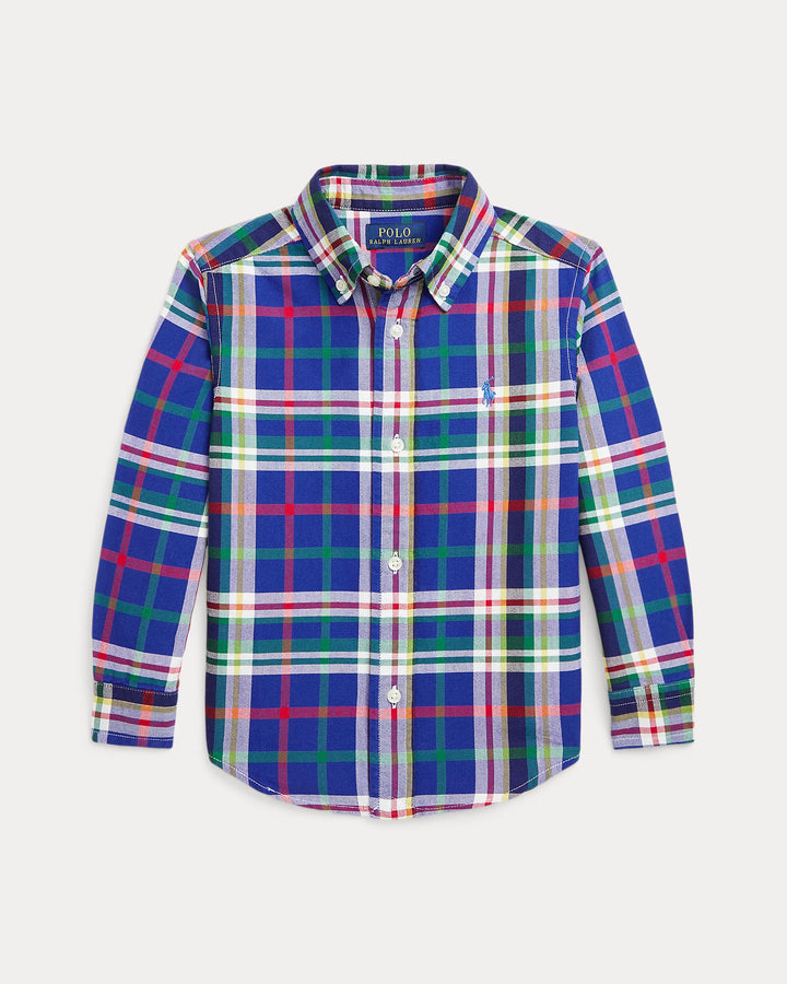 Ralph Lauren Plaid Cotton Oxford Shirt