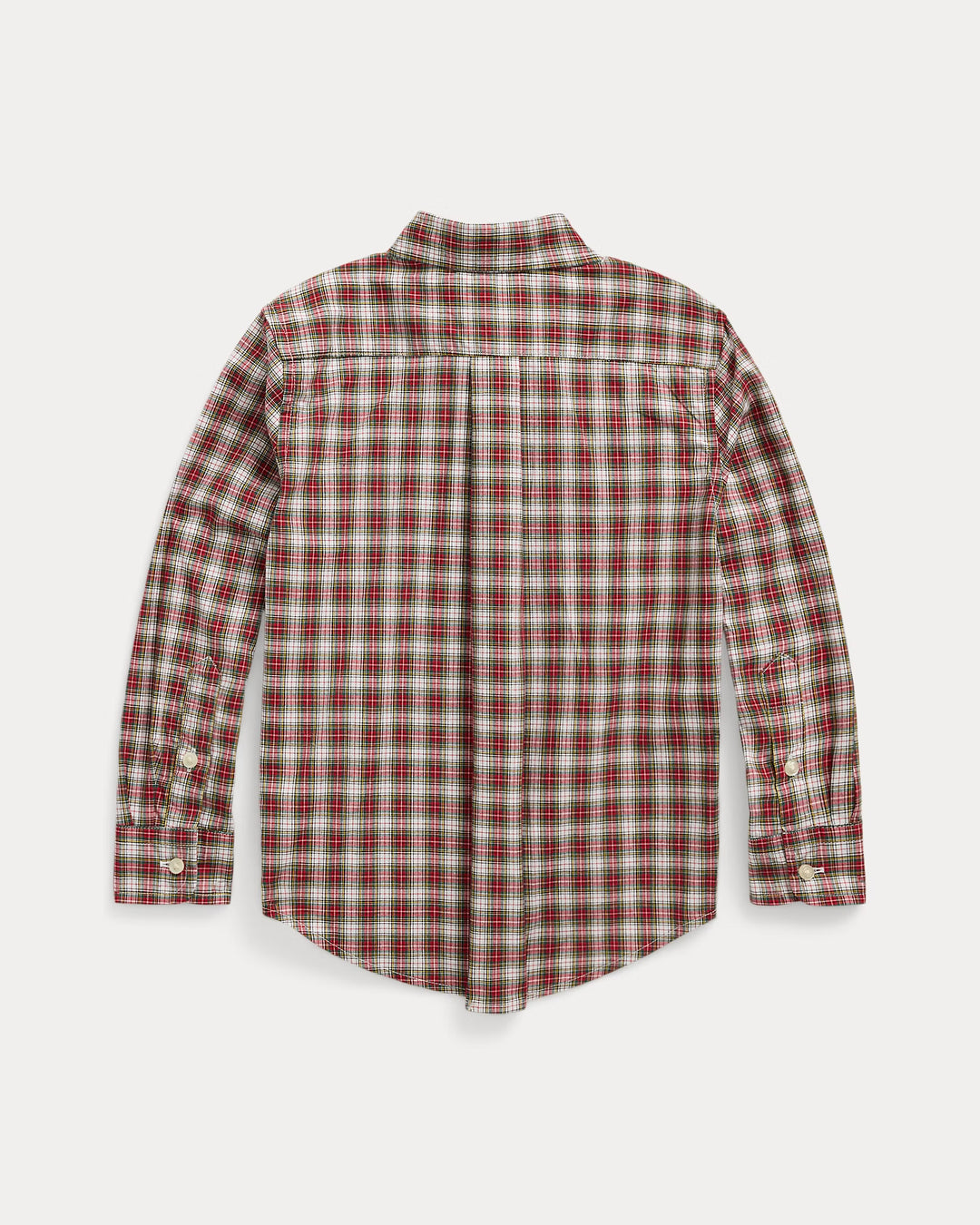 Ralph Lauren Plaid Cotton Poplin Shirt