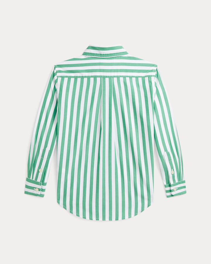 Ralph Lauren Striped Cotton Poplin Shirt