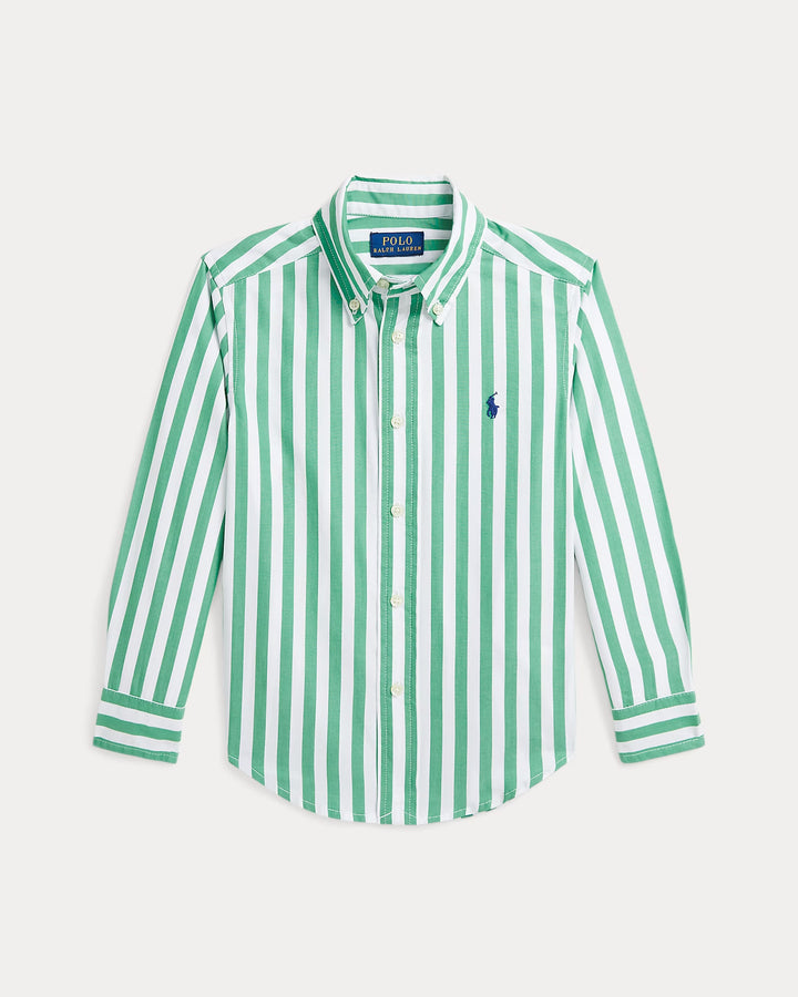 Ralph Lauren Striped Cotton Poplin Shirt