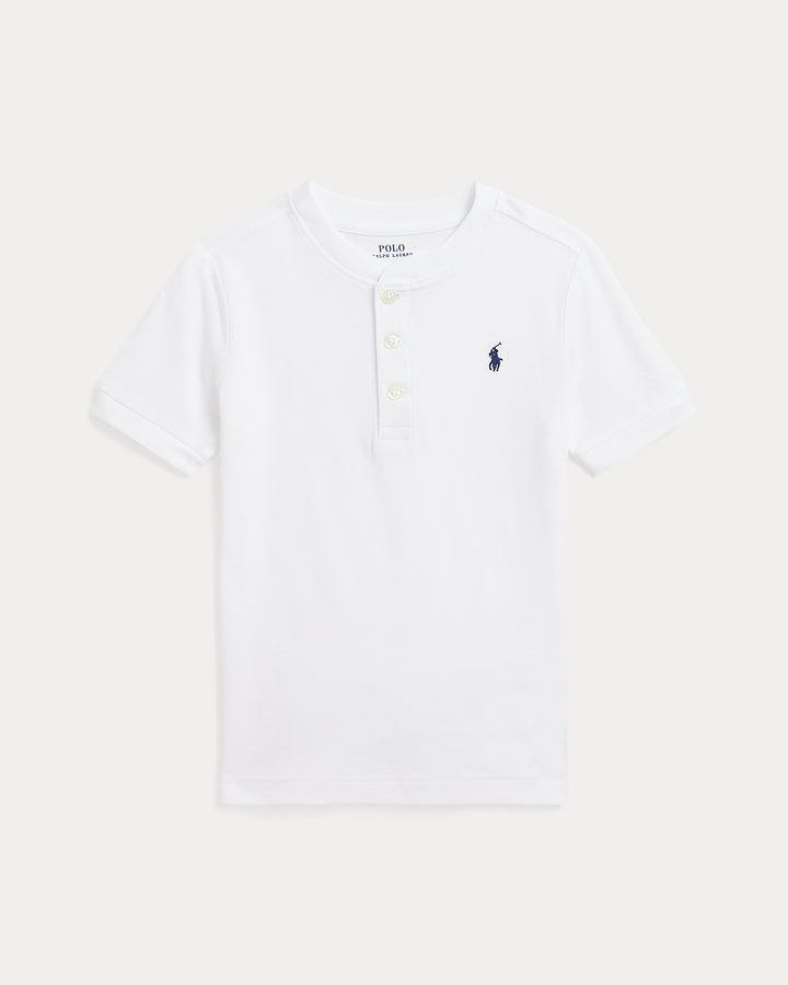 Ralph Lauren Cotton Jersey Short-Sleeve Henley Shirt