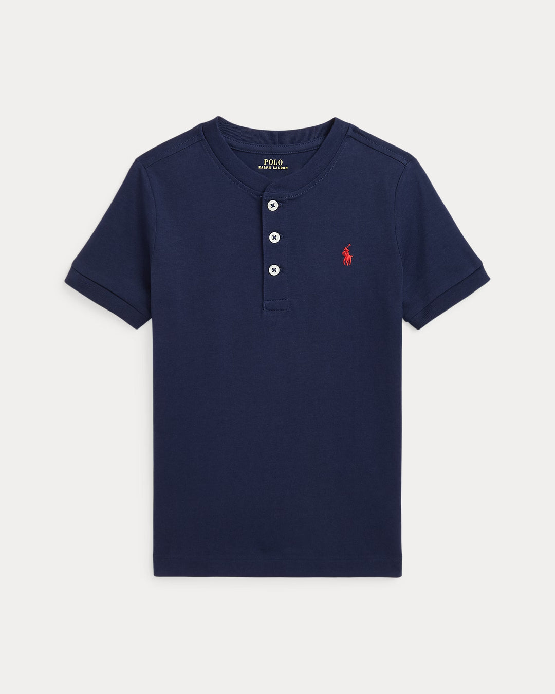 Ralph Lauren Cotton Jersey Short-Sleeve Henley Shirt