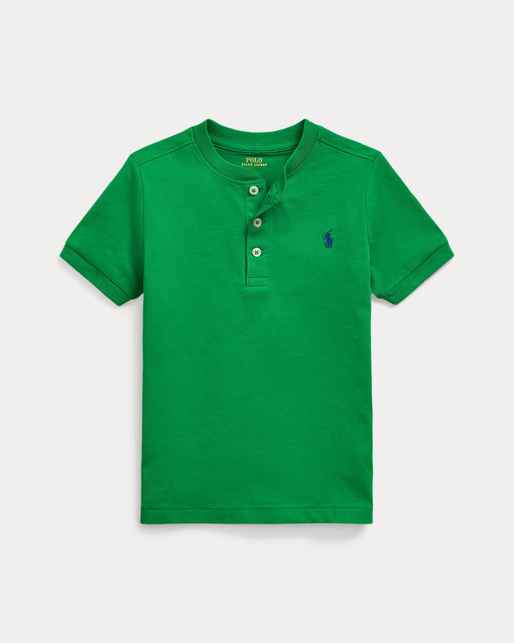 Ralph Lauren Cotton Jersey Short-Sleeve Henley Shirt
