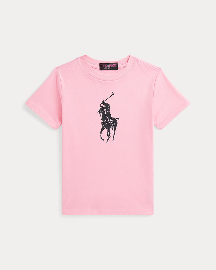 Ralph Lauren Pink Pony Cotton Jersey Tee
