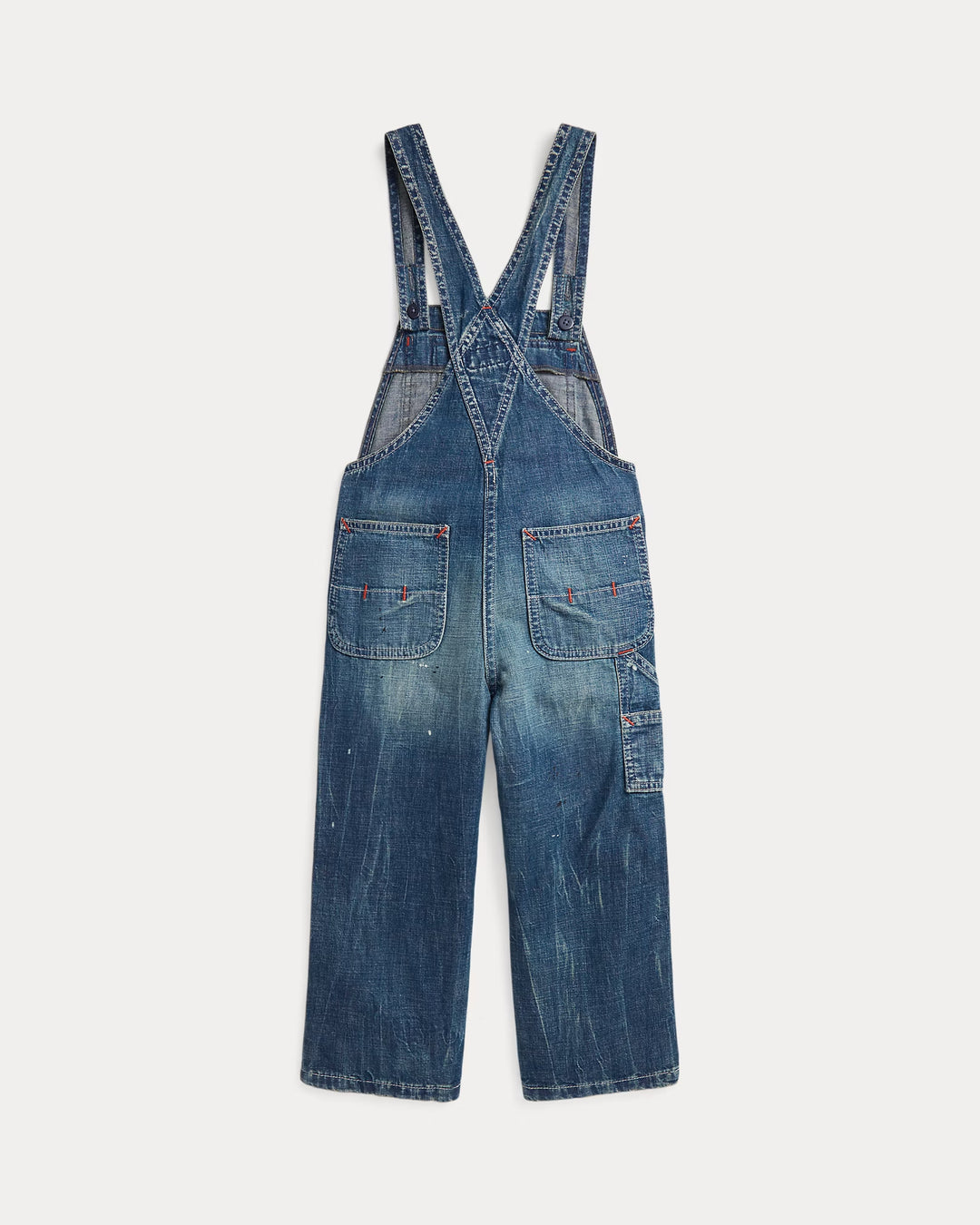Ralph Lauren Distressed Denim Overall