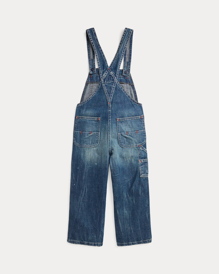 Ralph Lauren Distressed Denim Overall
