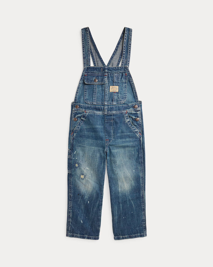 Ralph Lauren Distressed Denim Overall