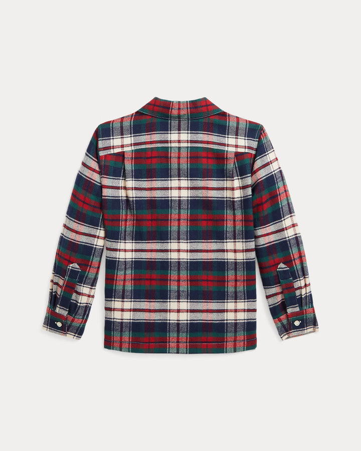 Ralph Lauren Plaid Cotton Twill Camp Shirt