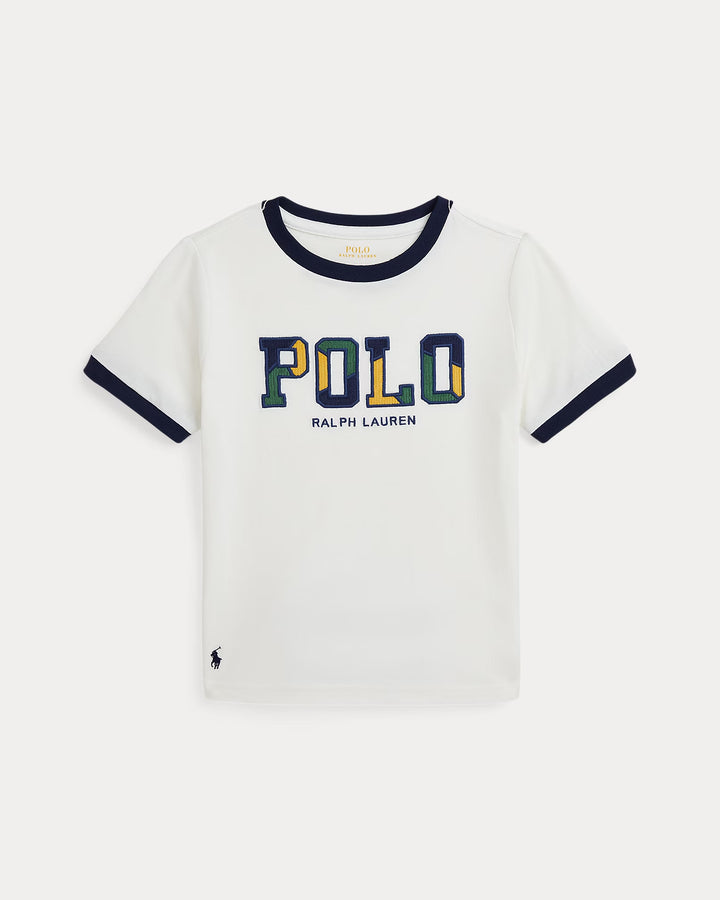 Ralph Lauren Corduroy-Logo Cotton Jersey Tee