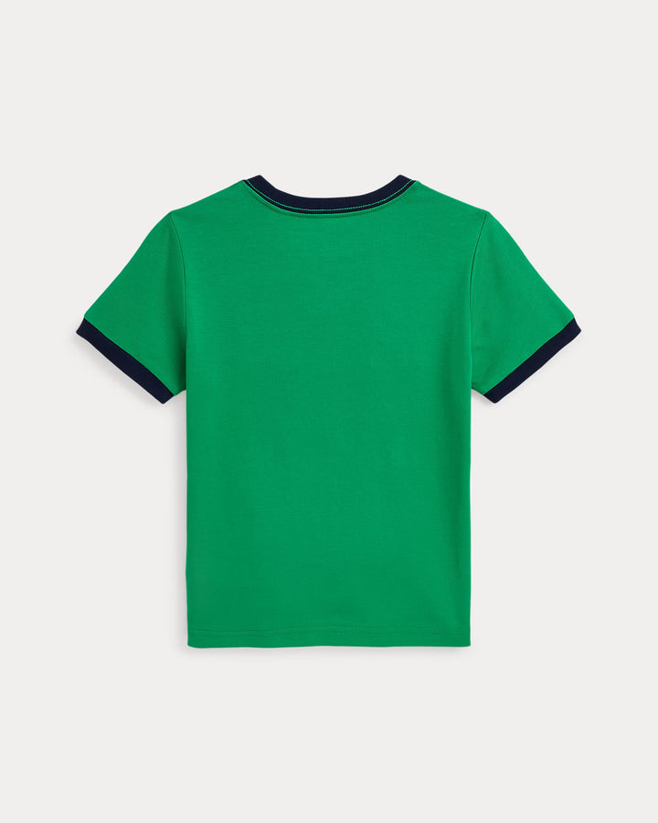 Ralph Lauren Corduroy-Logo Cotton Jersey Tee