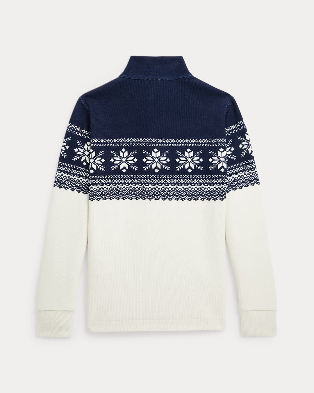 Ralph Lauren Snowflake Double-Knit Pullover