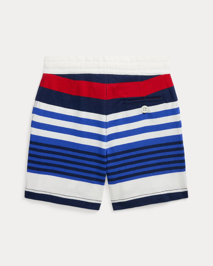 Ralph Lauren Striped Cotton Jersey Short