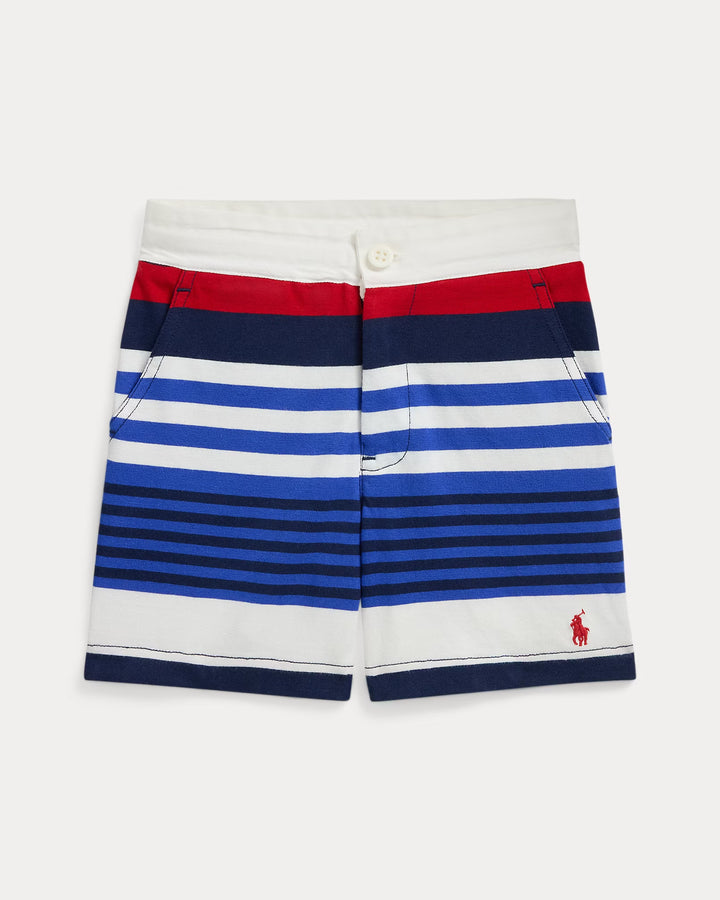 Ralph Lauren Striped Cotton Jersey Short