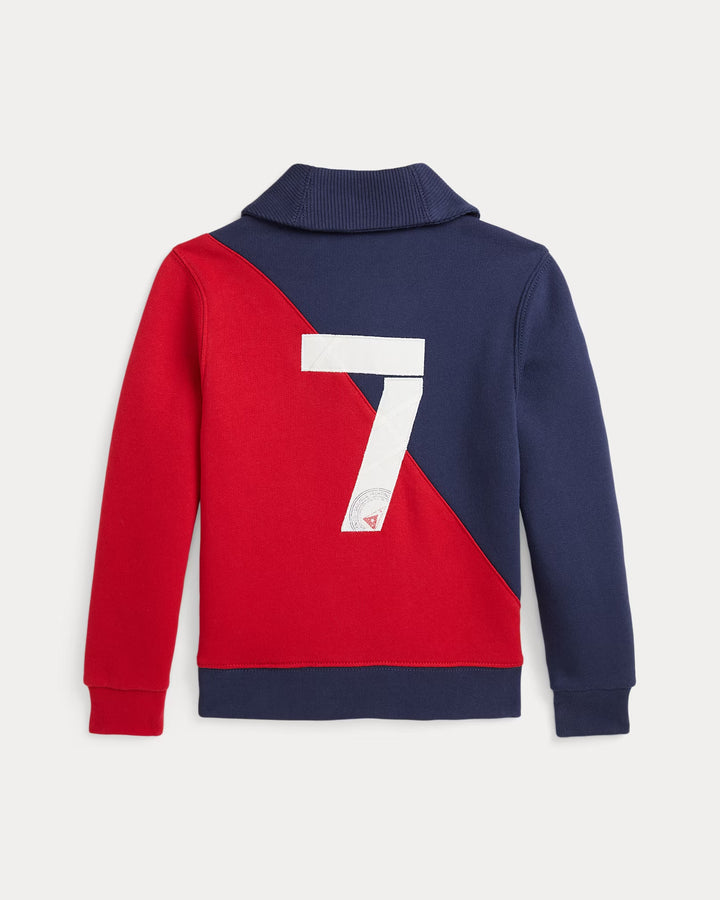 Ralph Lauren Nautical-Inspired Fleece Sweatshirt