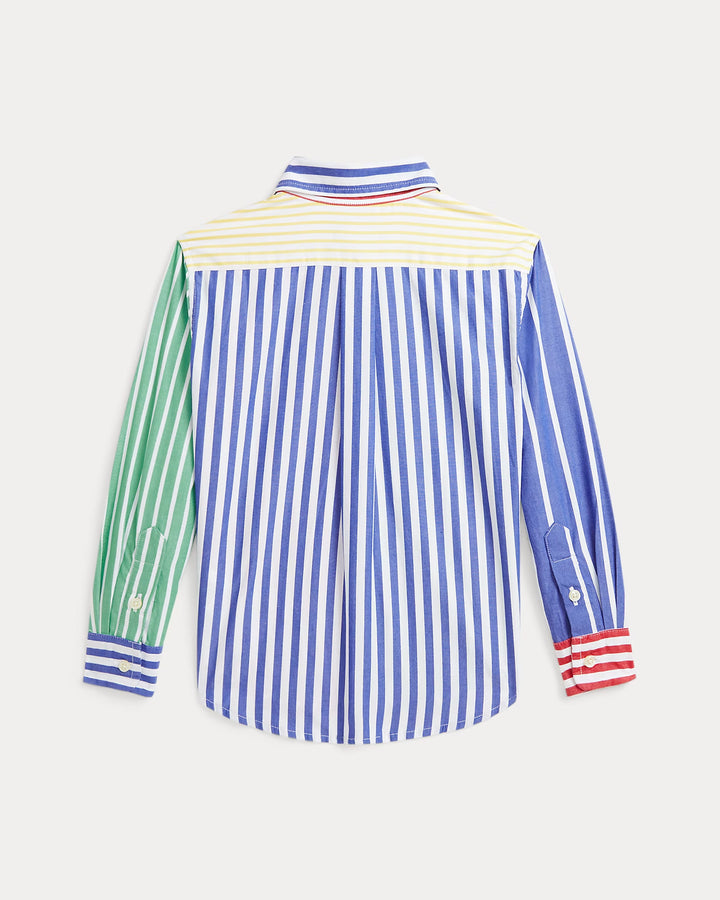 Ralph Lauren Striped Cotton Poplin Fun Shirt