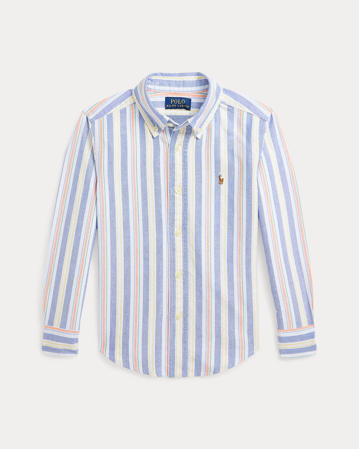 Ralph Lauren Striped Cotton Oxford Shirt