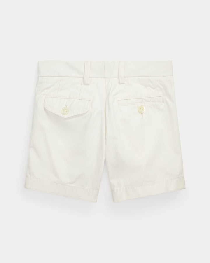Ralph Lauren Pleated Cotton Twill Short