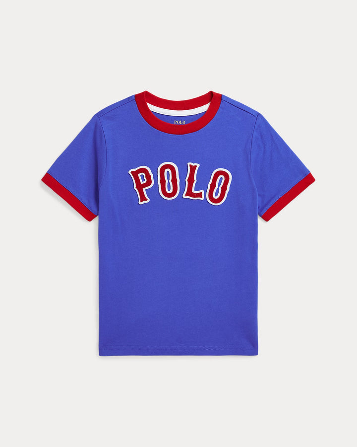 Ralph Lauren Baseball-Logo Cotton Jersey Tee