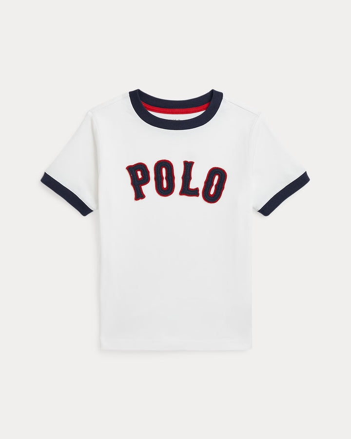 Ralph Lauren Baseball-Logo Cotton Jersey Tee