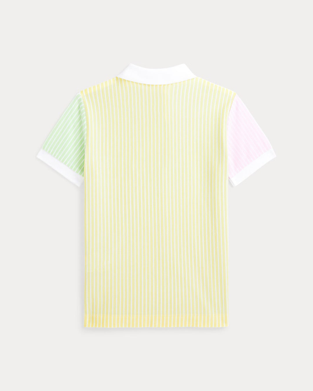 Ralph Lauren Striped Oxford Mesh Polo Shirt