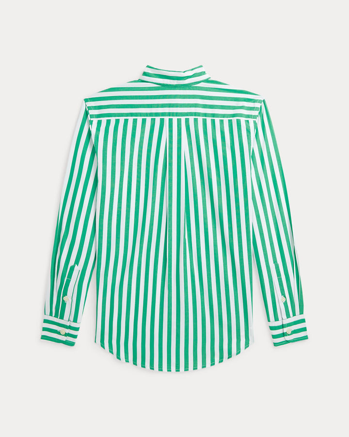 Ralph Lauren Striped Cotton Poplin Shirt