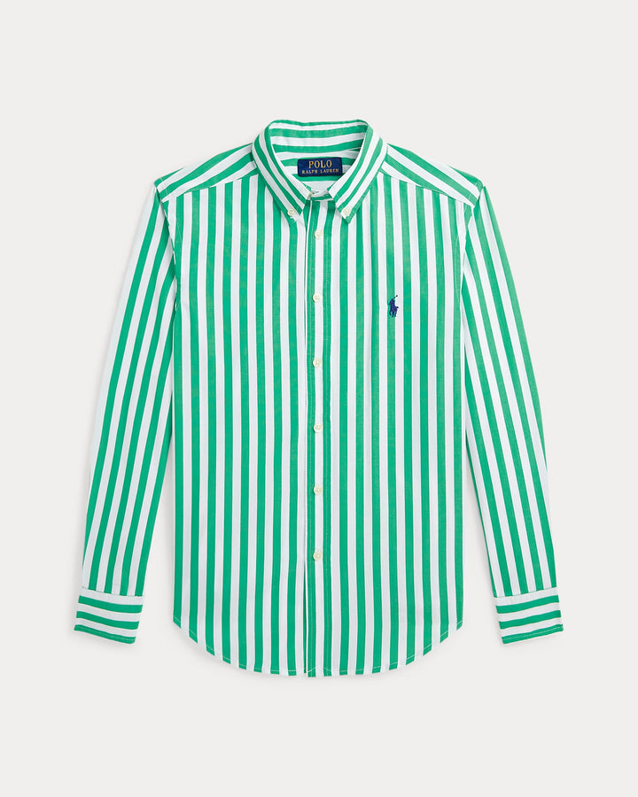 Ralph Lauren Striped Cotton Poplin Shirt