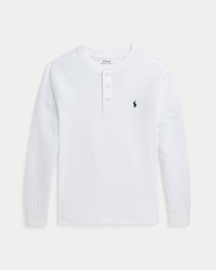 Ralph Lauren Cotton Jersey Henley Shirt