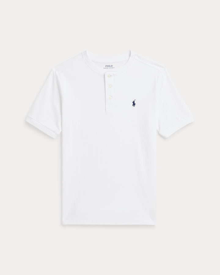 Ralph Lauren Cotton Jersey Short-Sleeve Henley Shirt