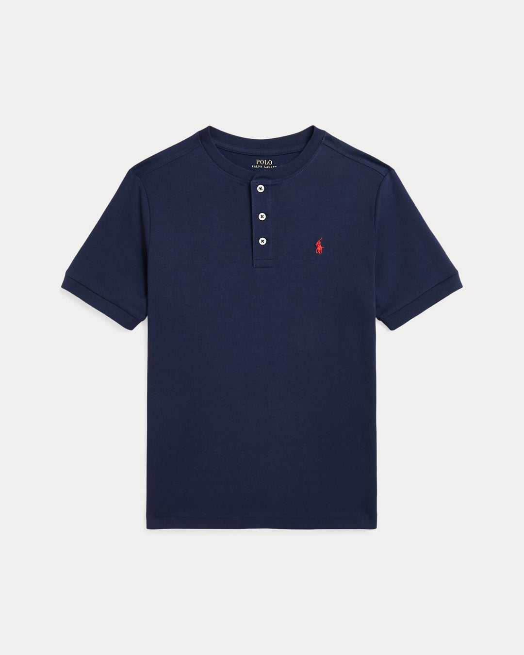 Ralph Lauren Cotton Jersey Short-Sleeve Henley Shirt